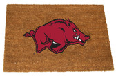 Arkansas Razorbacks Colored Logo Door Mat