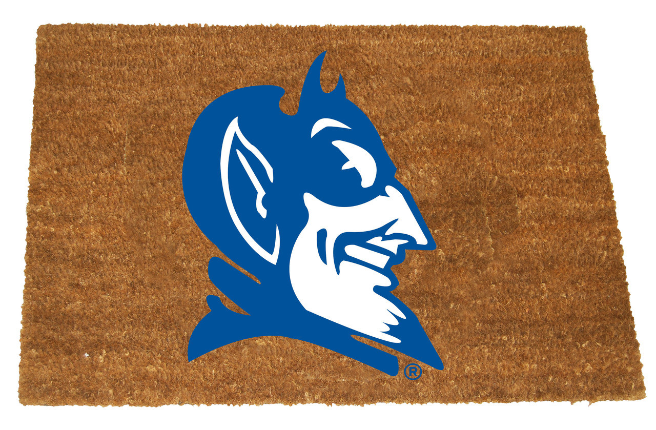 Duke Blue Devils Colored Logo Door Mat - BiggSports