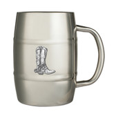 Cowboy Boot Keg Mug