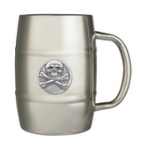 Skull and Bones Keg Mug
