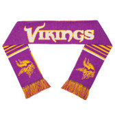 Minnesota Vikings Scarf - Reversible Stripe