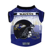 Baltimore Ravens Pet Performance Tee Shirt Size S
