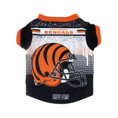 Cincinnati Bengals Pet Performance Tee Shirt Size S