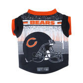 Chicago Bears Pet Performance Tee Shirt Size XS