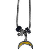 Los Angeles Chargers Necklace Euro Bead Style