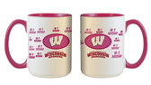Wisconsin Badgers 15oz Mom Mug