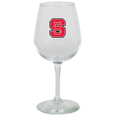 North Carolina State Wolfpack 12.75oz Decal Wine Glass