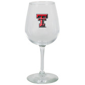 Texas Tech Red Raiders 12.75oz Decal Wine Glass