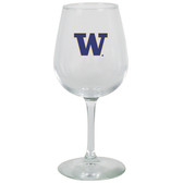 Washington Huskies 12.75oz Decal Wine Glass