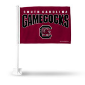 South Carolina Gamecocks Red Car Flag