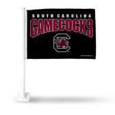 South Carolina Gamecocks Black Car Flag