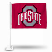 Ohio State Buckeyes Red Car Flag