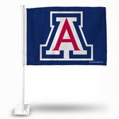 Arizona Wildcats Blue Car Flag