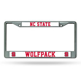 North Carolina State Wolfpack Chrome Frame