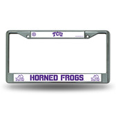TCU Horned Frogs Chrome Frame