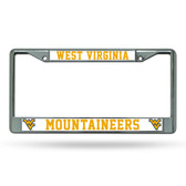 West Virginia Mountaineers Chrome Frame