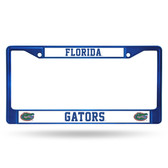 Florida Gators BLUE COLORED Chrome Frame