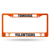 Tennessee Volunteers ORANGE COLORED Chrome Frame