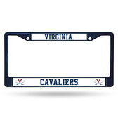 Virginia Cavaliers  NAVY COLORED Chrome Frame