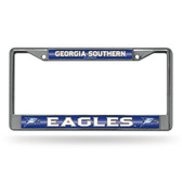 Georgia Southern Eagles Bling Chrome Frame