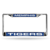 Memphis Tigers LASER Chrome Frame