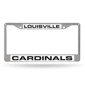 Louisville Cardinals  LASER Chrome Frame