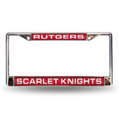 Rutgers Scarlet Knights LASER Chrome Frame