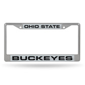 Ohio State Buckeyes LASER Chrome Frame