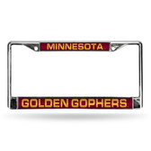 Minnesota Golden Gophers MAROON LASER Chrome Frame