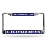 Washington Huskies PURPLE LASER Chrome Frame