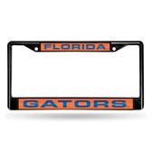 Florida Gators BLACK LASER Chrome Frame