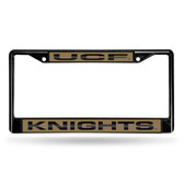 Central Florida Golden Knights BLACK LASER Chrome Frame
