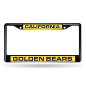 California Golden Bears BLACK LASER Chrome Frame