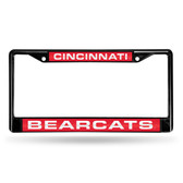 Cincinnati Bearcats BLACK LASER Chrome Frame