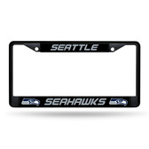 Seattle Seahawks BLACK Chrome Frame