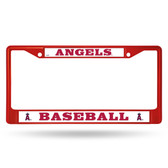 Los Angeles Angels RED COLORED Chrome Frame