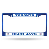 Toronto Blue Jays BLUE COLORED Chrome Frame