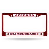 Arizona Diamondbacks MAROON COLORED Chrome Frame