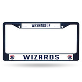 Washington Wizards NAVY COLORED Chrome Frame