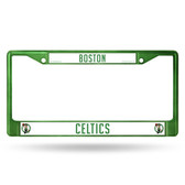 Boston Celtics GREEN COLORED Chrome Frame