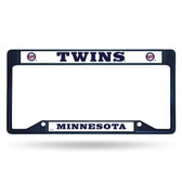 Minnesota Twins INVERTED COLORED Chrome Frame SECONDARY NAVY