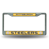 Pittsburgh Steelers Bling Chrome Frame