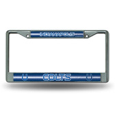 Indianapolis Colts Bling Chrome Frame