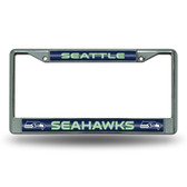 Seattle Seahawks Bling Chrome Frame