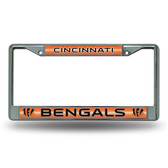 Cincinnati Bengals Bling Chrome Frame