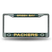 Green Bay Packers Bling Chrome Frame