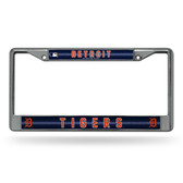 Detroit Tigers Bling Chrome Frame