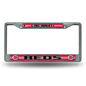 Cincinnati Reds Bling Chrome Frame