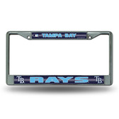 Tampa Bay Rays Bling Chrome Frame