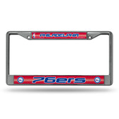 Philadelphia 76ers Bling Chrome Frame